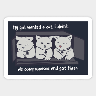 Cat Compromise Sticker